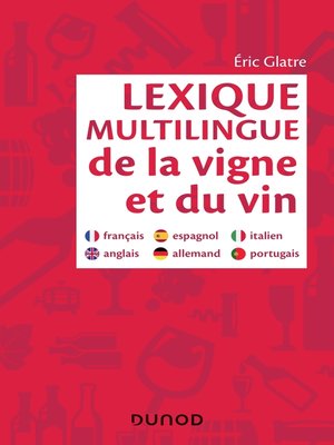 cover image of Lexique multilingue de la vigne et du vin